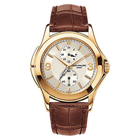 Patek Philippe Complications Travel Time Silver Dial 18kt